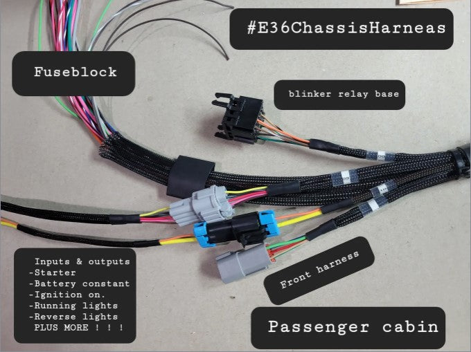 E36 Chassis Harness