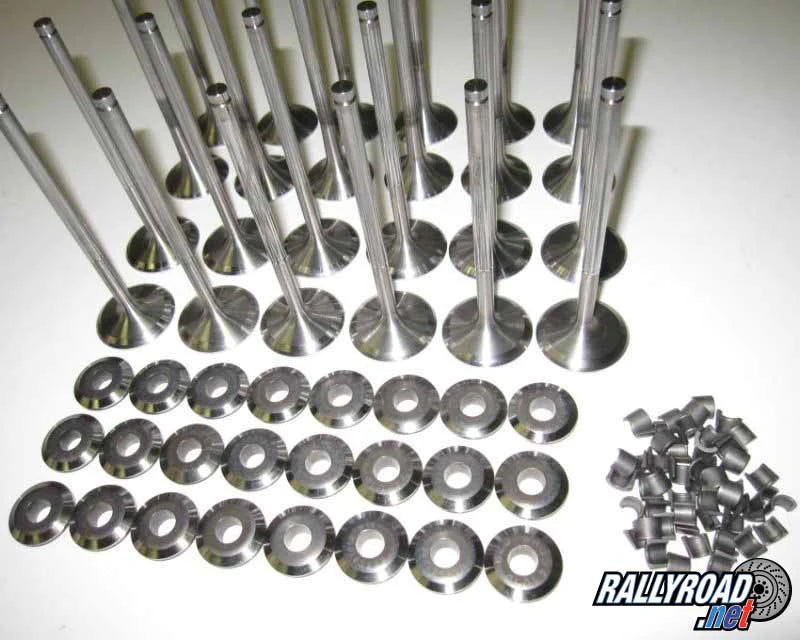 Titanium Valves with titanium retainers and keepers