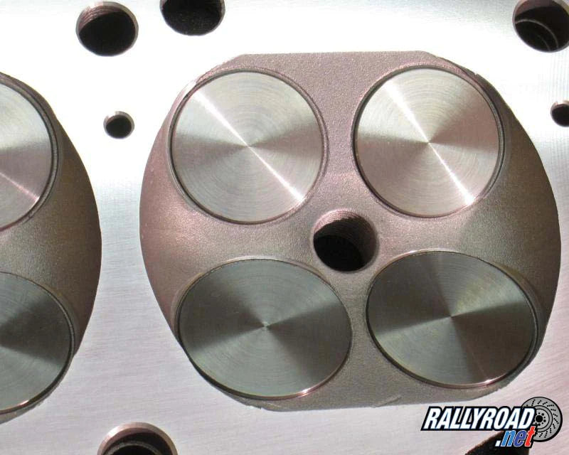 Titanium Valves with titanium retainers and keepers